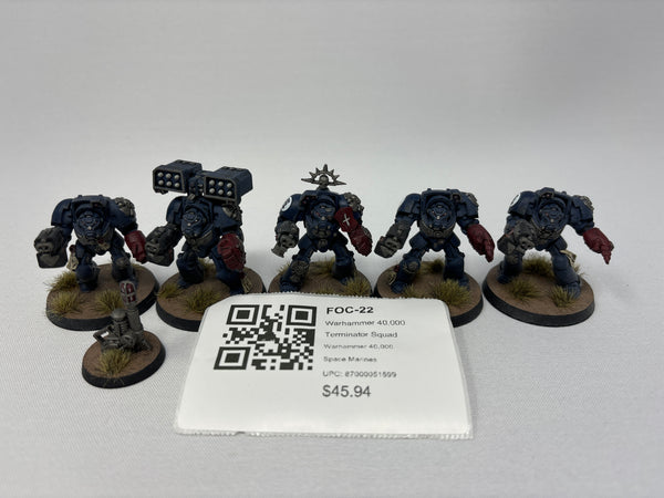 Warhammer 40,000 Terminator Squad FOC-22