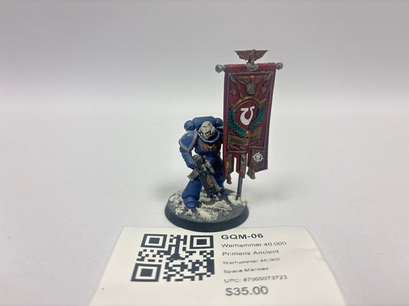 Warhammer 40,000 Primaris Ancient GQM-06