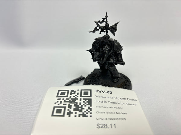 Warhammer 40,000 Chaos Lord In Terminator Armour FVV-02