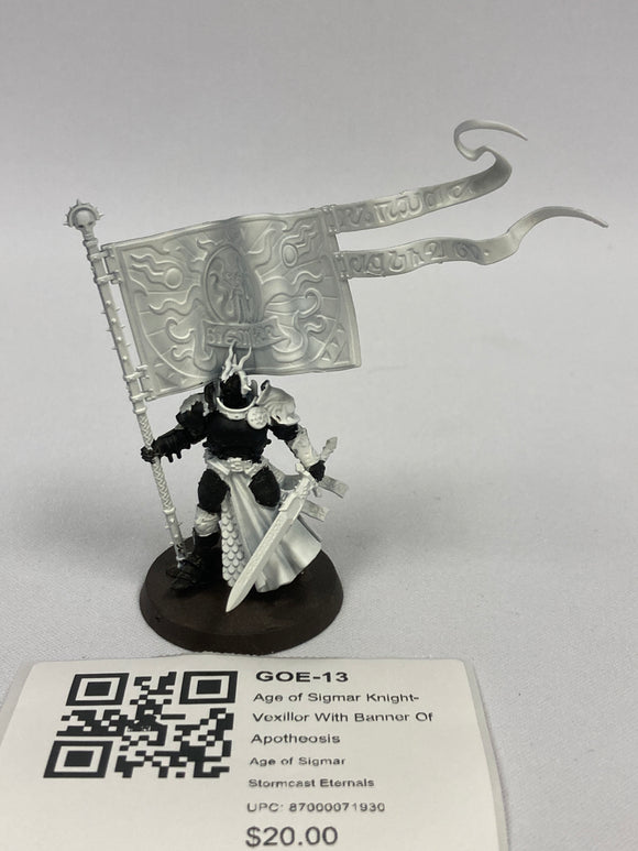 Age of Sigmar Knight-Vexillor With Banner Of Apotheosis GOE-13