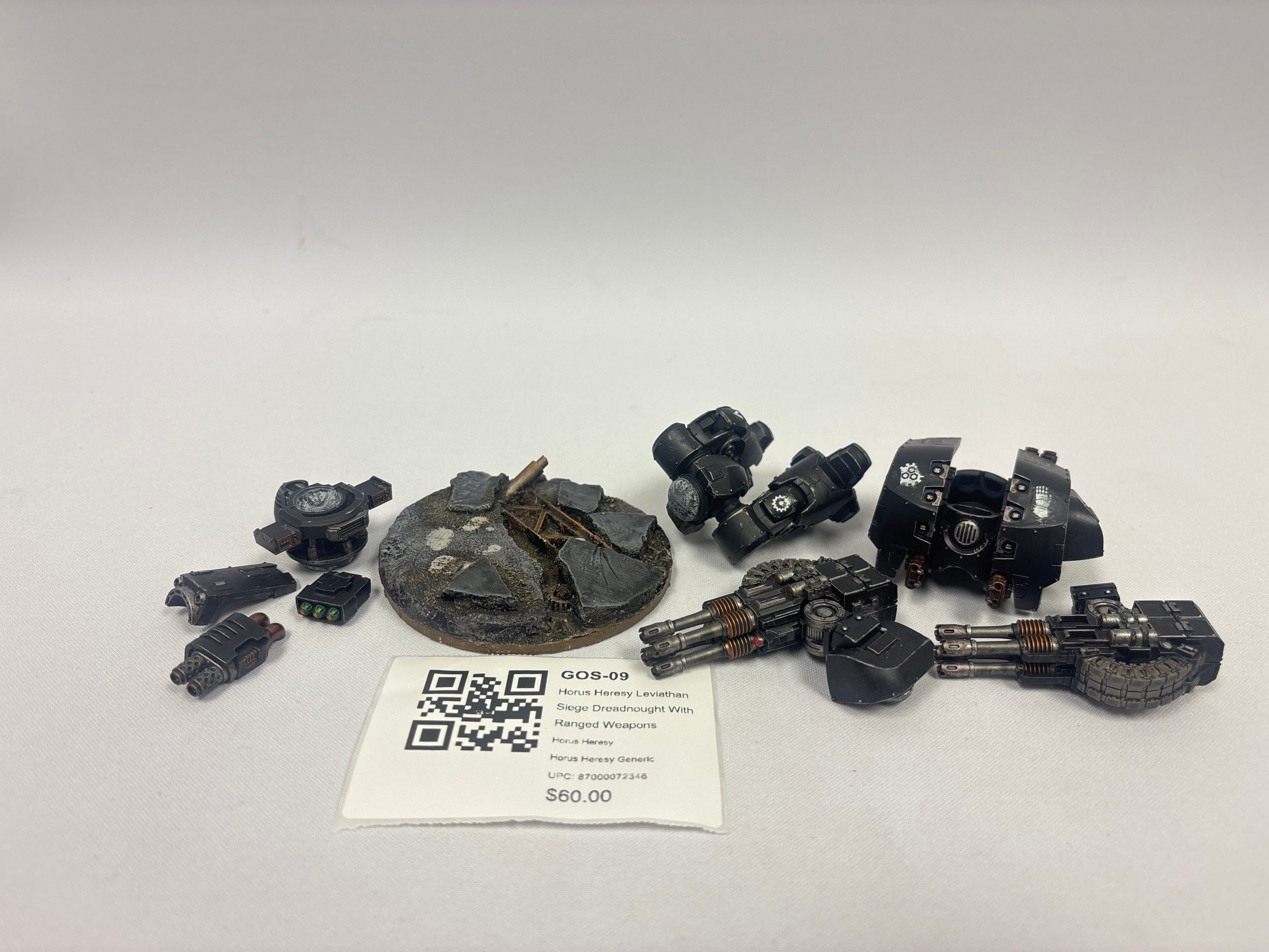 Horus Heresy Leviathan Siege Dreadnought With Ranged Weapons GOS-09