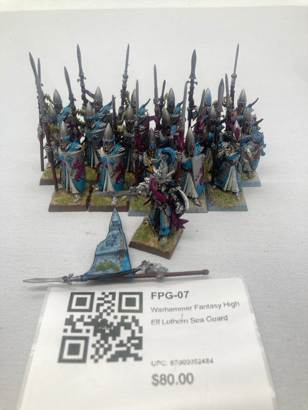 Warhammer Fantasy High Elf Lothern Sea Guard FPG-07