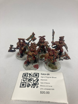 Age of Sigmar Blood Warriors GAV-28