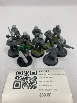 Warhammer 40,000 Cadian Shock Troops FVY-22