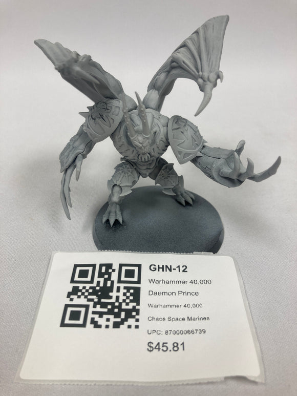 Warhammer 40,000 Daemon Prince GHN-12