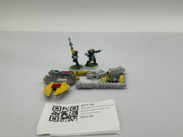 Warhammer 40,000 Support Weapon guns metal oop EYT-22