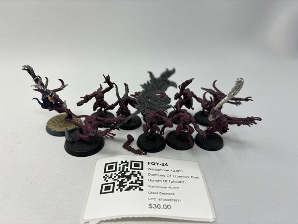 Warhammer 40,000 Daemons Of Tzeentch: Pink Horrors Of Tzeentch FQY-24