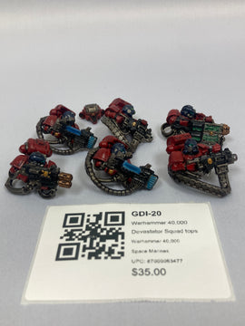 Warhammer 40,000 Devastator Squad tops GDI-20