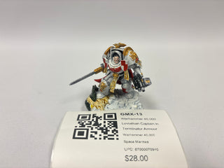 Warhammer 40,000 Leviathan Captain in Terminator Armour GMX-13