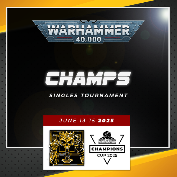 AC Champions Cup 2025 - Warhammer 40k Champs (Singles)