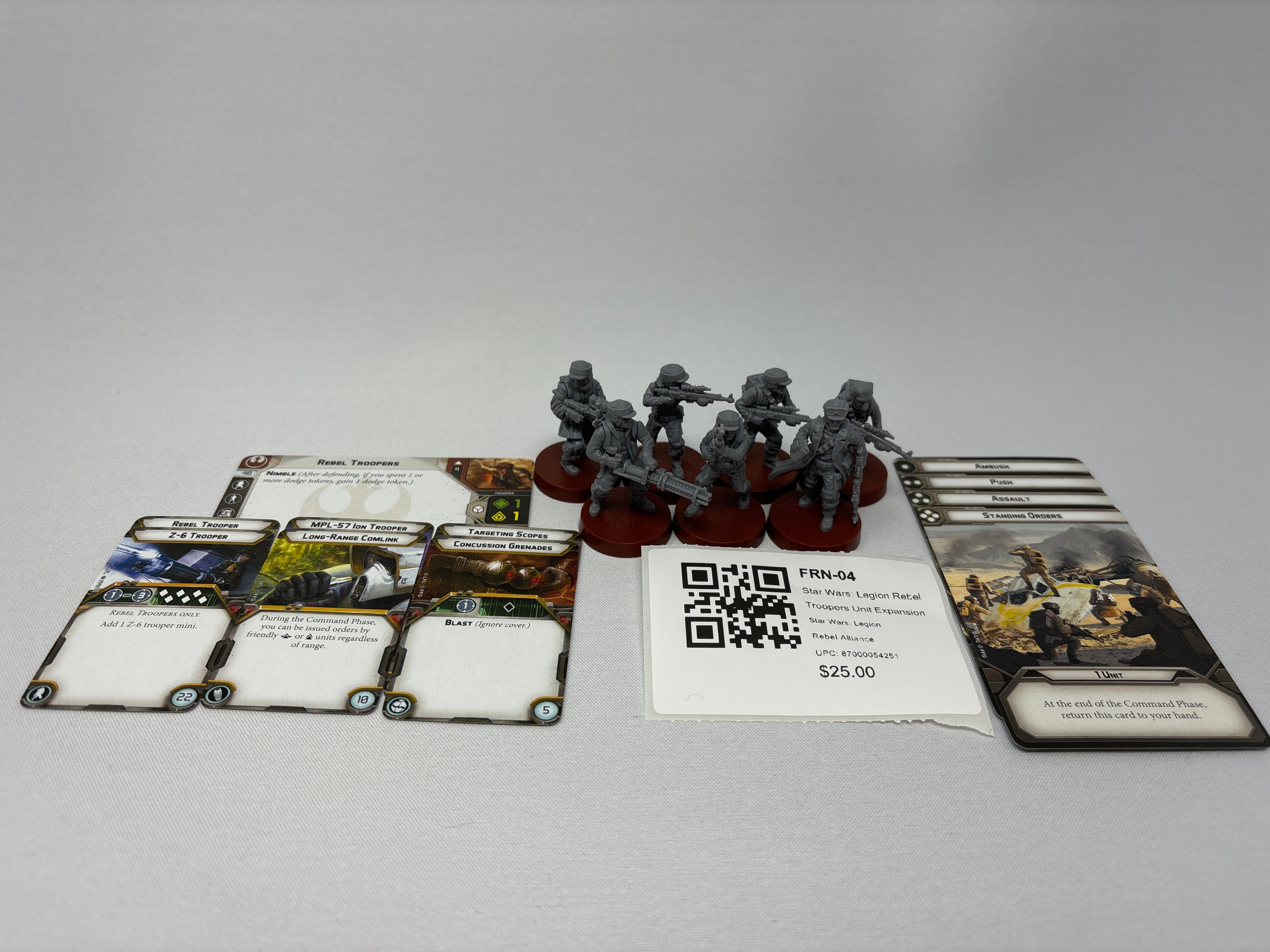 Star Wars: Legion Rebel Troopers Unit Expansion FRN-04