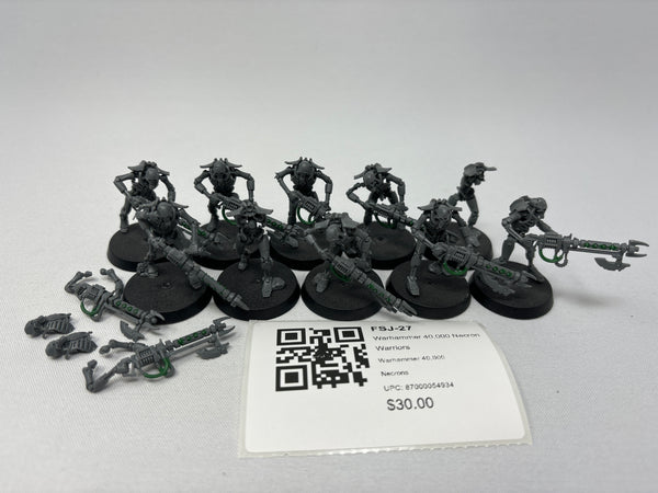 Warhammer 40,000 Necron Warriors FSJ-27