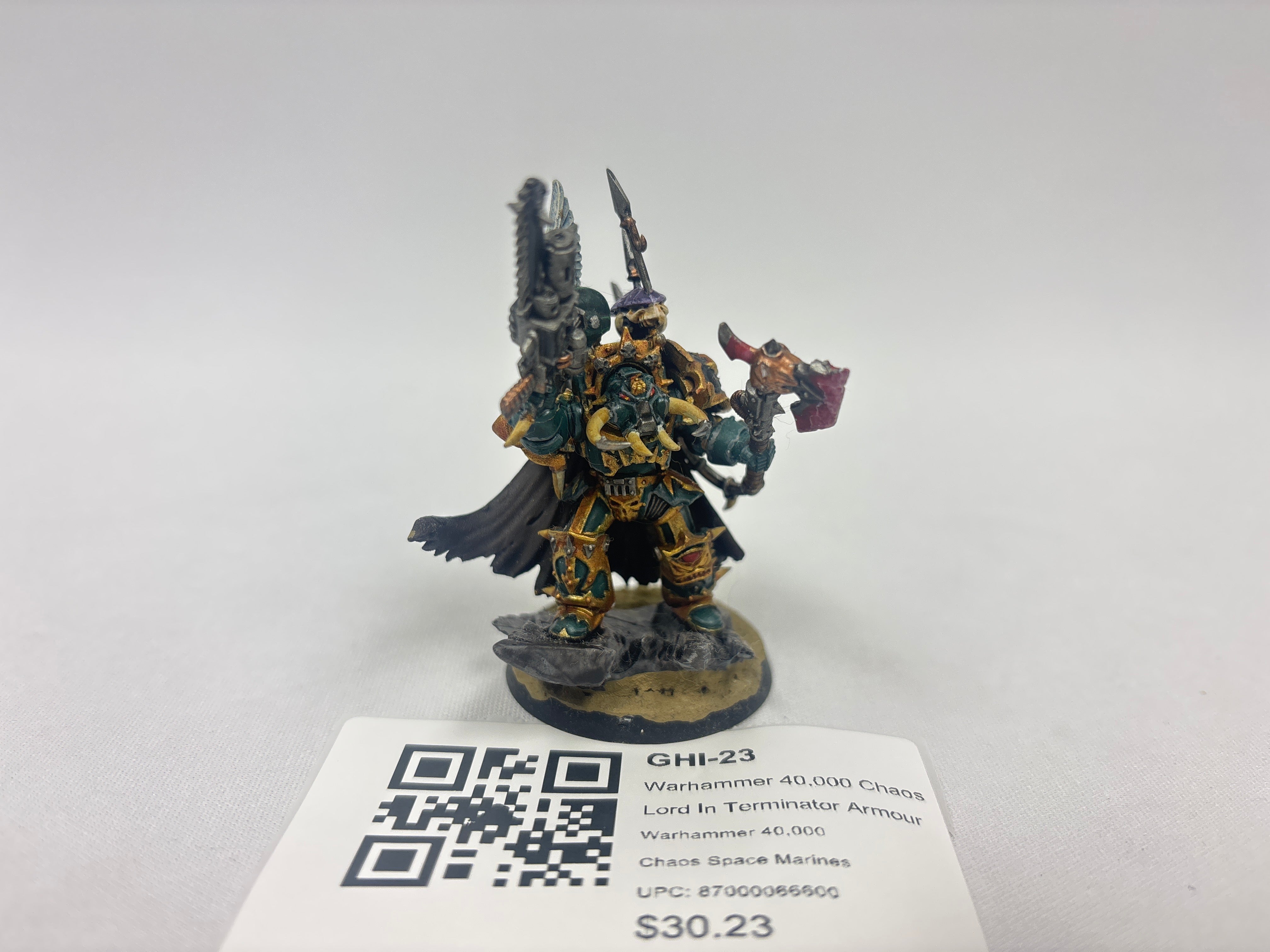 Warhammer 40,000 Chaos Lord In Terminator Armour GHI-23