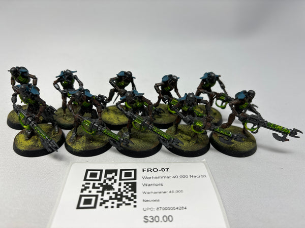 Warhammer 40,000 Necron Warriors FRO-07