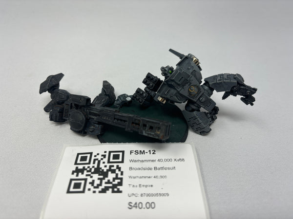 Warhammer 40,000 Xv88 Broadside Battlesuit FSM-12