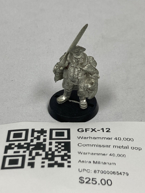 Warhammer 40,000 Commissar metal oop GFX-12