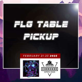 Cherokee Open 2025 - FLG Table Pickup