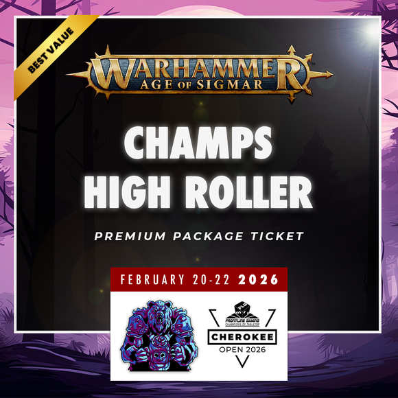 Cherokee Open 2026 - Age of Sigmar Championships VIP