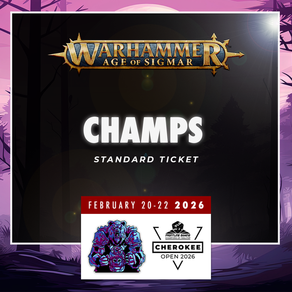 Cherokee Open 2026 - Age of Sigmar Championships