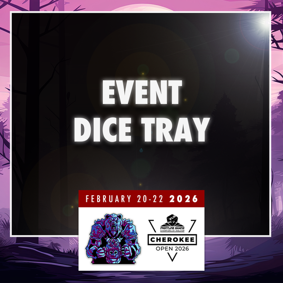 Cherokee Open 2026 - Dice Tray