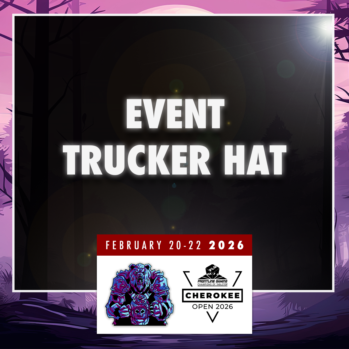 Cherokee Open 2026 - Trucker Hat
