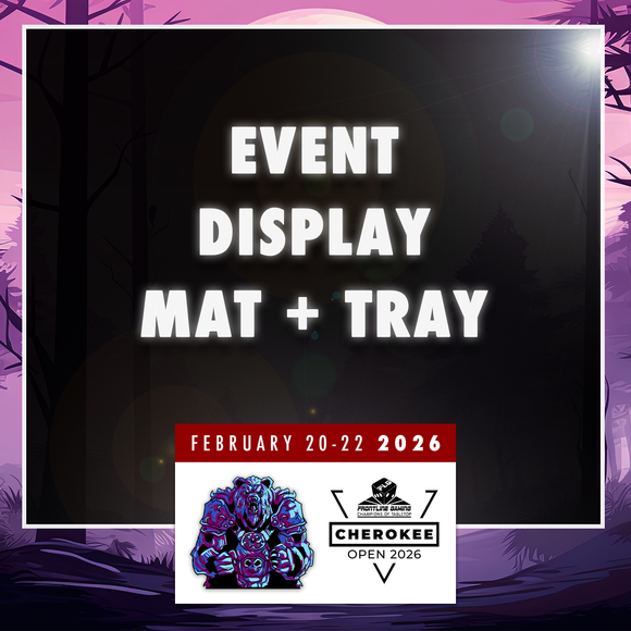 Cherokee Open 2026 - Display Mat and Board