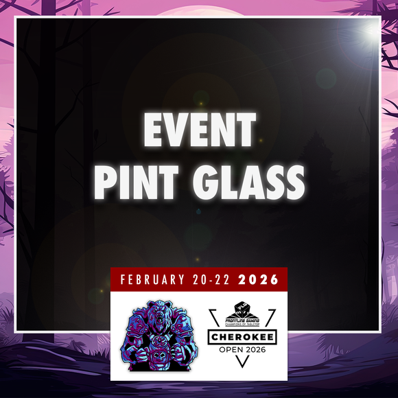 Cherokee Open 2026 - Pint Glass