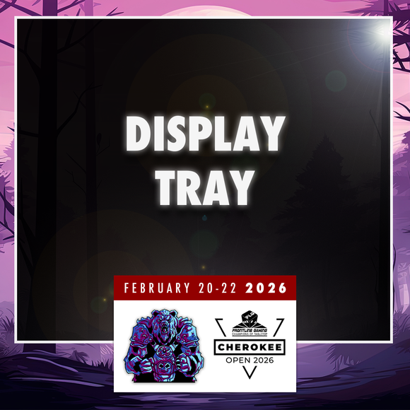 Cherokee Open 2026 - Display Tray Board