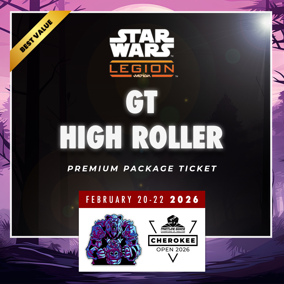 Cherokee Open 2026 - Star Wars Legion GT VIP