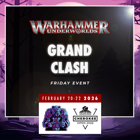 Cherokee Open 2026 Underworlds Grand Clash