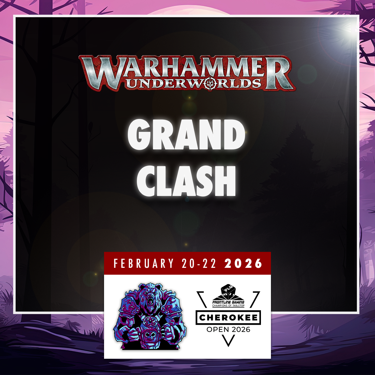 Cherokee Open 2026 Underworlds Grand Clash