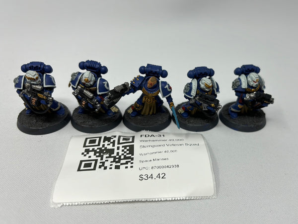 Warhammer 40,000 Sternguard Veteran Squad FDA-31