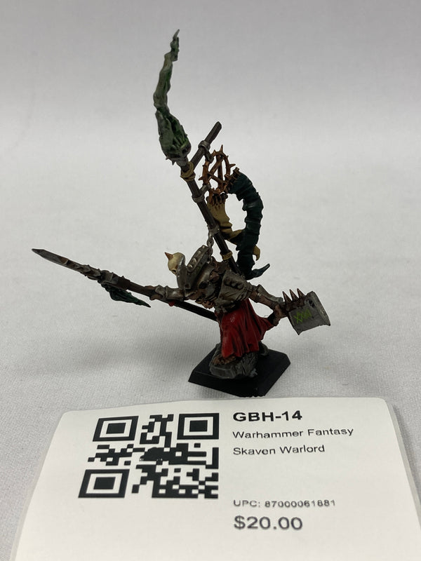 Warhammer Fantasy Skaven Warlord GBH-14