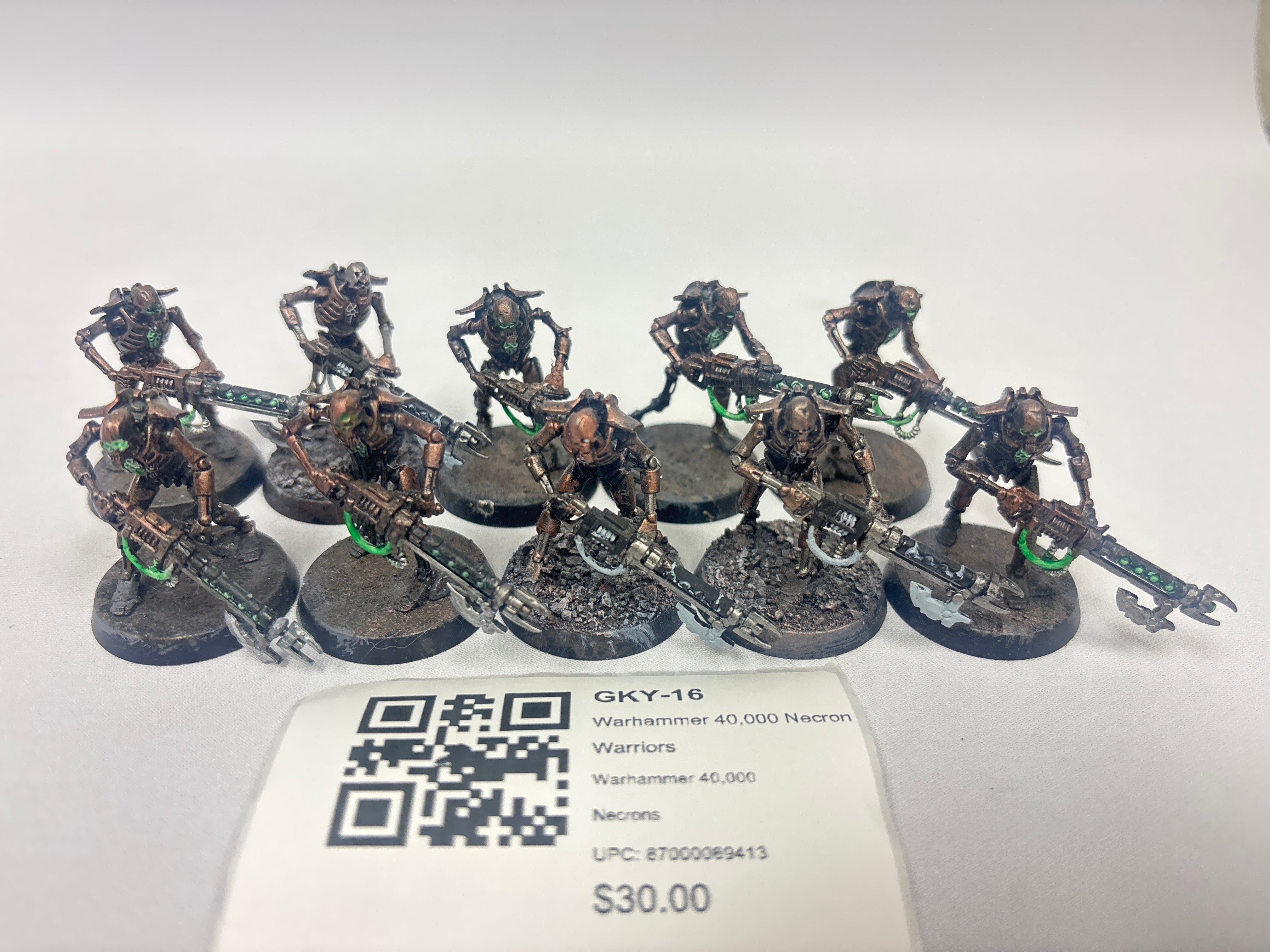 Warhammer 40,000 Necron Warriors GKY-16