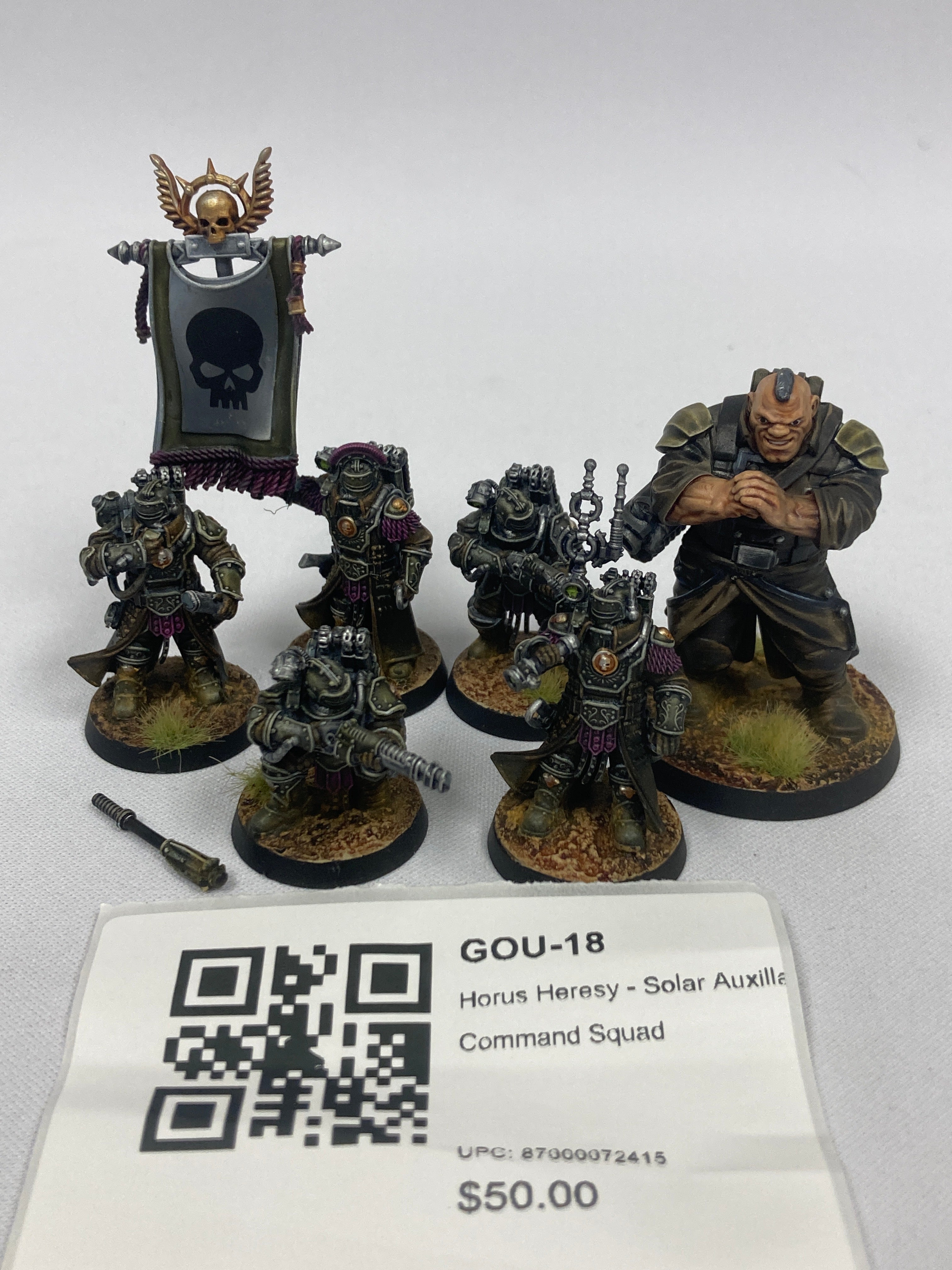 Horus Heresy - Solar Auxilla Command Squad GOU-18