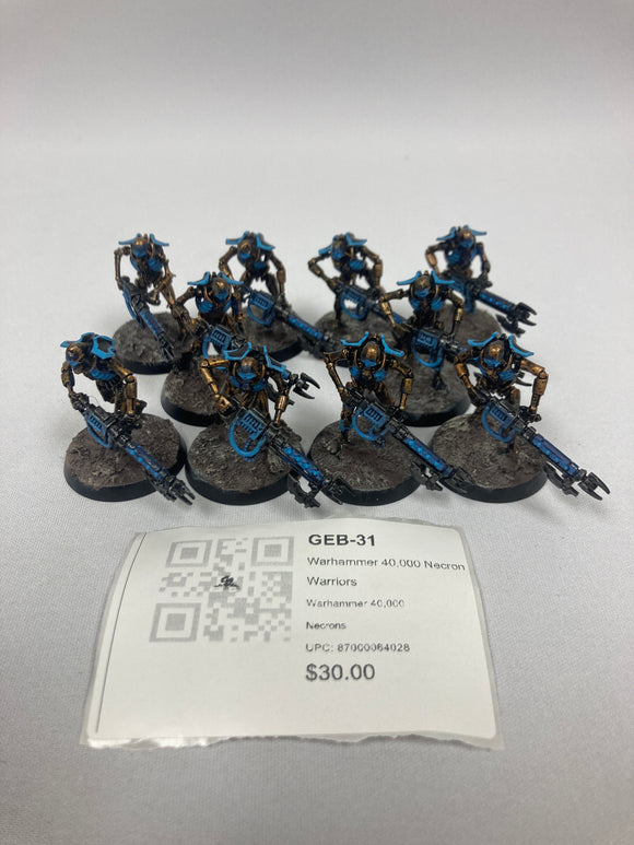 Warhammer 40,000 Necron Warriors GEB-31