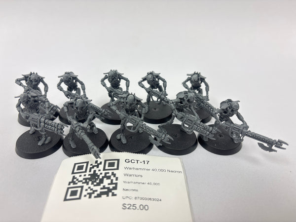 Warhammer 40,000 Necron Warriors GCT-17