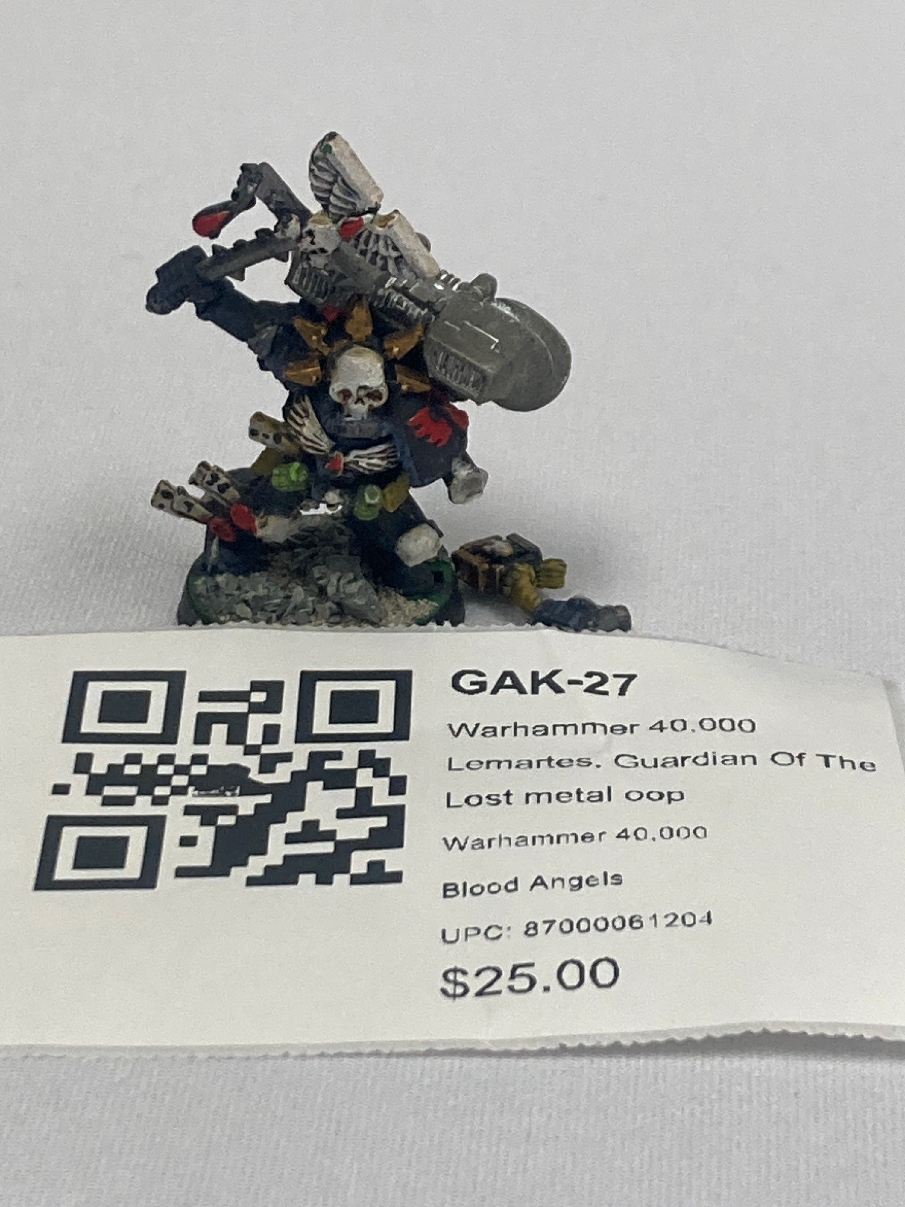 Warhammer 40,000 Lemartes, Guardian Of The Lost metal oop GAK-27