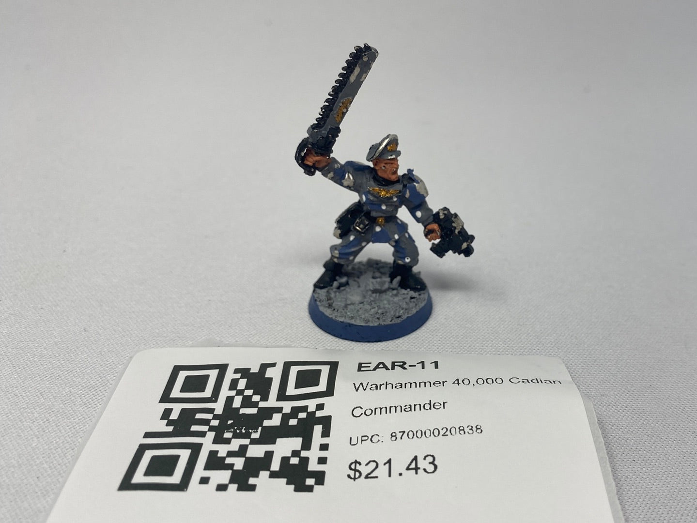 Warhammer 40,000 Cadian Commander EAR-11