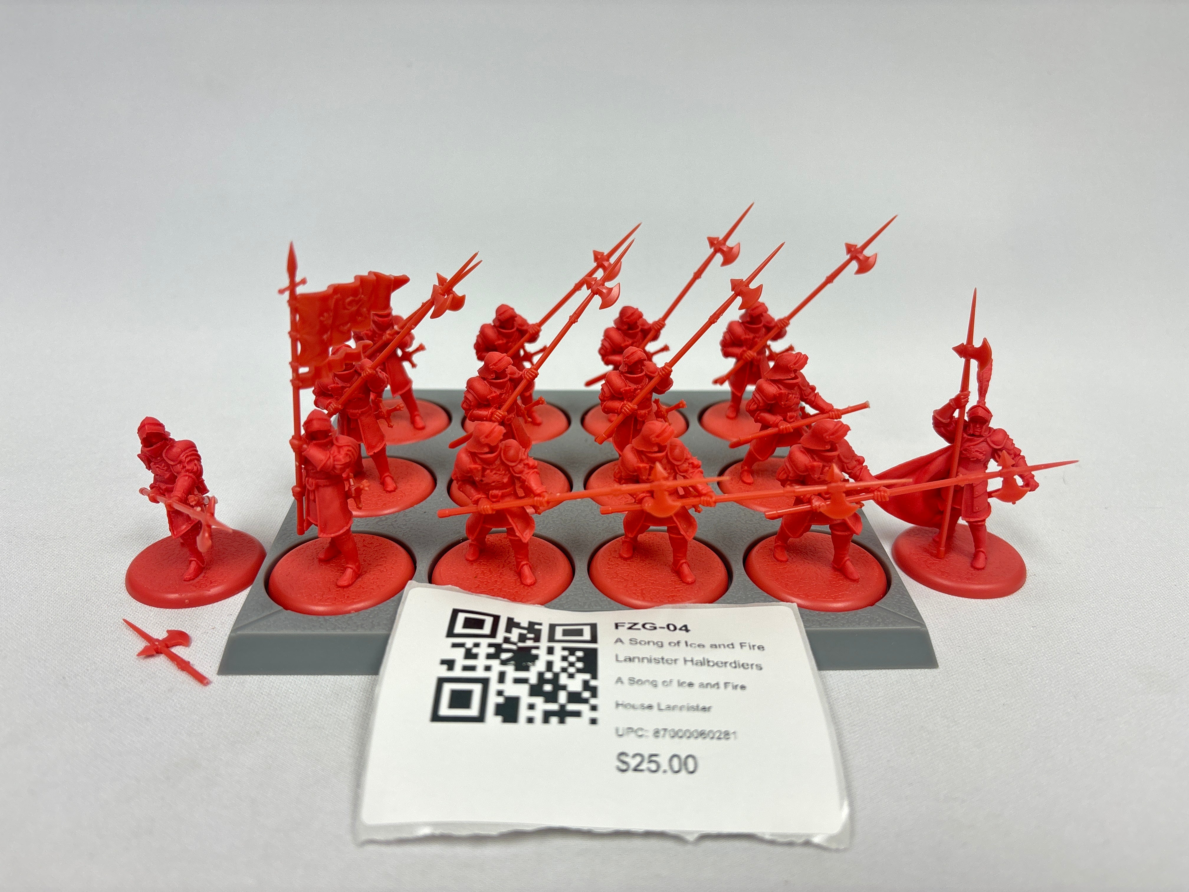 A Song of Ice and Fire  Lannister Halberdiers FZG-04