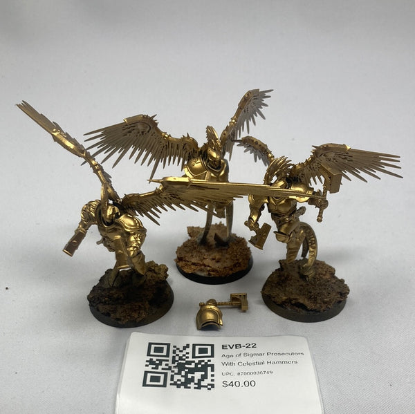 Age of Sigmar Prosecutors With Celestial Hammers EVB-22