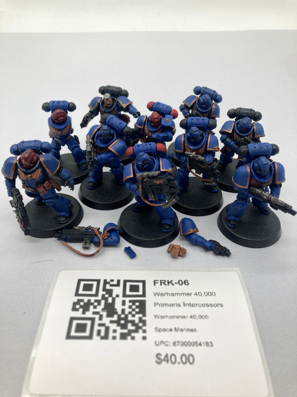 Warhammer 40,000 Primaris Intercessors FRK-06