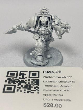 Warhammer 40,000 Leviathan Librarian in Terminator Armour GMX-29
