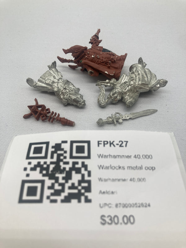 Warhammer 40,000 Warlocks metal oop FPK-27