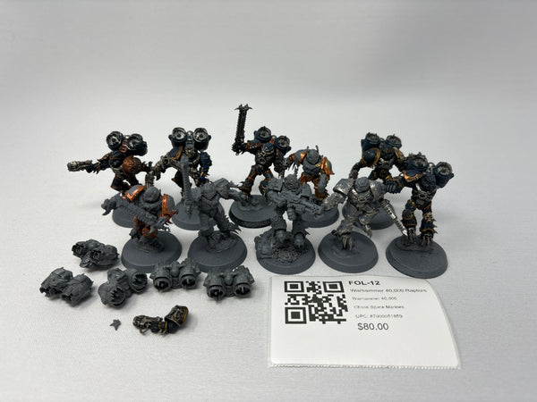 Warhammer 40,000 Raptors FOL-12