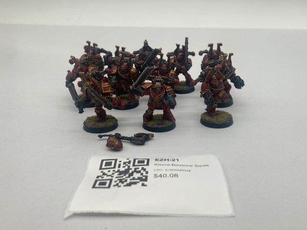 Khorne Berzerker Squad EZH-21