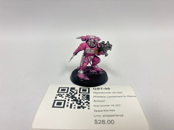 Warhammer 40,000 Primaris Lieutenant In Reiver Armour GST-08