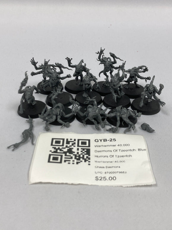 Warhammer 40,000 Daemons Of Tzeentch: Blue Horrors Of Tzeentch GYB-25