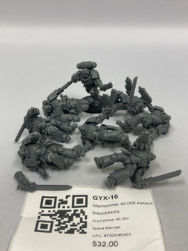 Warhammer 40,000 Assault Intercessors GYX-16