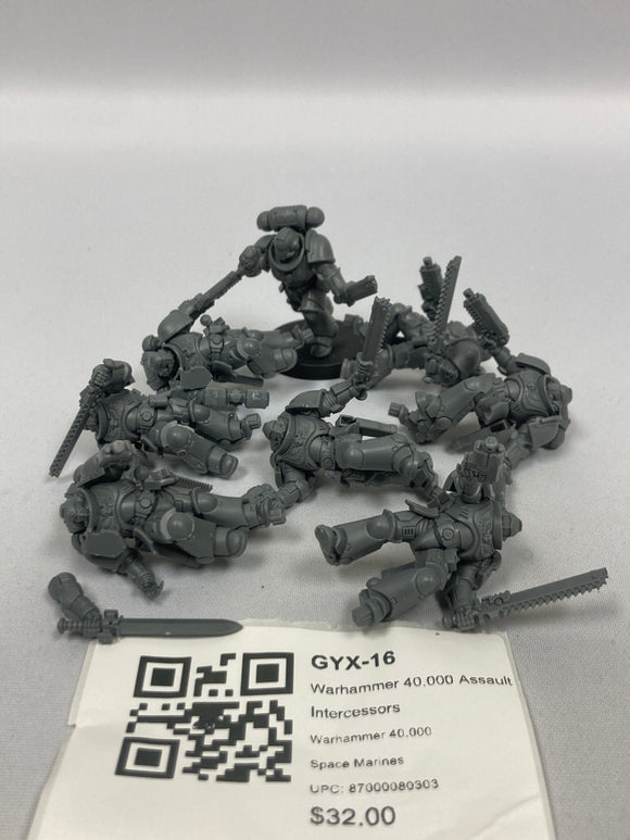 Warhammer 40,000 Assault Intercessors GYX-16